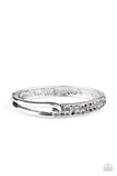 Freeze! - Silver Bracelet - Paparazzi Accessories Bracelet Bedazzle Me Pretty Mobile Fashion Boutique