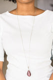 Friends In GLOW Places - Purple Necklace - Paparazzi Accessories Necklace Bedazzle Me Pretty Mobile Fashion Boutique