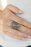 FRILL Out! - Pink Ring - Paparazzi Accessories Ring Bedazzle Me Pretty Mobile Fashion Boutique