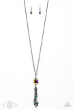 Fringe Flavor - Multi Necklace - Paparazzi Accessories Necklace Bedazzle Me Pretty Mobile Fashion Boutique