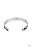 Frond Fable - Silver Bracelet - Paparazzi Accessories Bracelet Bedazzle Me Pretty Mobile Fashion Boutique