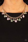 Frosted and Framed - Multi Necklace - Paparazzi Accessories Necklace Bedazzle Me Pretty Mobile Fashion Boutique