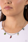 Fruity Flair - Multi Necklace - Paparazzi Accessories Necklace Bedazzle Me Pretty Mobile Fashion Boutique