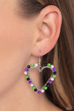 Fun-Loving Fashion - Black Earrings - Paparazzi Accessories Earrings Bedazzle Me Pretty Mobile Fashion Boutique