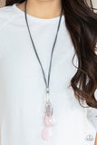 Fundamentally Flirtatious - Pink Necklace - Paparazzi Accessories Necklace Bedazzle Me Pretty Mobile Fashion Boutique