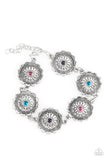 Funky Flower Child - Multi Bracelet - Paparazzi Accessories Bracelet Bedazzle Me Pretty Mobile Fashion Boutique