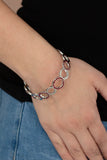 Future, Past, and POLISHED - Red Bracelet - Paparazzi Accessories Bracelet Bedazzle Me Pretty Mobile Fashion Boutique