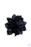 Gala Garden - Blue Hair Clip - Paparazzi Accessories Hair Clip Bedazzle Me Pretty Mobile Fashion Boutique