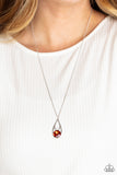 Gala Gleam - Brown Necklace - Paparazzi Accessories Necklace Bedazzle Me Pretty Mobile Fashion Boutique