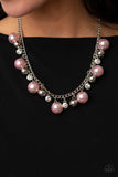 Galactic Gala - Pink Necklace - Paparazzi Accessories Necklace Bedazzle Me Pretty Mobile Fashion Boutique