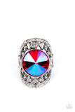Galactic Garden - Pink Ring - Paparazzi Accessories Ring Bedazzle Me Pretty Mobile Fashion Boutique