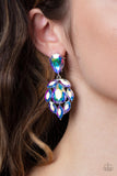 Galactic Go-Getter - Multi Post Earrings - Paparazzi Accessories Post Earrings Bedazzle Me Pretty Mobile Fashion Boutique