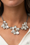 Galactic Goddess - Black Necklace - Paparazzi Accessories Necklace Bedazzle Me Pretty Mobile Fashion Boutique