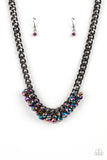 Galactic Knockout - Multi Necklace - Paparazzi Accessories Necklace FS-Bedazzle Me Pretty Mobile Fashion Boutique