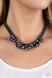 Galactic Knockout - Multi Necklace - Paparazzi Accessories Necklace FS-Bedazzle Me Pretty Mobile Fashion Boutique