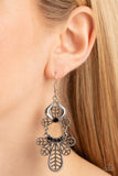 Galapagos Gala - Black Earrings - Paparazzi Accessories Earrings Bedazzle Me Pretty Mobile Fashion Boutique