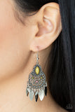 Galapagos Glamping - Multi Earrings - Paparazzi Accessories Earrings Bedazzle Me Pretty Mobile Fashion Boutique