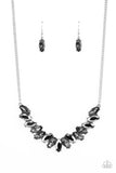 Galaxy Game-Changer - Silver Necklace - Paparazzi Accessories Necklace Bedazzle Me Pretty Mobile Fashion Boutique