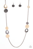 Gallery Guru - Black Necklace - Paparazzi Accessories Necklace Bedazzle Me Pretty Mobile Fashion Boutique