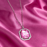 Galloping Gala - Pink Necklace - Paparazzi Accessories Necklace Bedazzle Me Pretty Mobile Fashion Boutique