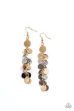 Game CHIME - Multi Earrings - Paparazzi Accessories Earrings Bedazzle Me Pretty Mobile Fashion Boutique