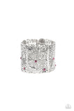 Garden City - Pink Bracelet - Paparazzi Accessories Bracelet Bedazzle Me Pretty Mobile Fashion Boutique