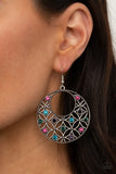 Garden Garnish - Multi Earrings - Paparazzi Accessories Earrings Bedazzle Me Pretty Mobile Fashion Boutique