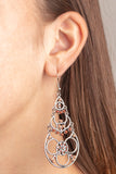 Garden Melody - Brown Earrings - Paparazzi Accessories Earrings Bedazzle Me Pretty Mobile Fashion Boutique