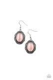 Garden Party Perfection - Pink Earrings - Paparazzi Accessories Earrings Bedazzle Me Pretty Mobile Fashion Boutique