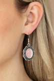 Garden Party Perfection - Pink Earrings - Paparazzi Accessories Earrings Bedazzle Me Pretty Mobile Fashion Boutique