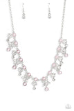 Garden Princess - Pink Necklace - Paparazzi Accessories Necklace Bedazzle Me Pretty Mobile Fashion Boutique
