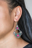 Garden State Glow - Multi Earrings - Paparazzi Accessories Earrings Bedazzle Me Pretty Mobile Fashion Boutique