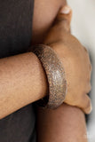 Garden Villa - Copper Bracelet - Paparazzi Accessories Bracelet Bedazzle Me Pretty Mobile Fashion Boutique