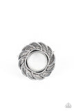 Gardenia Glow - White Ring - Paparazzi Accessories Ring Bedazzle Me Pretty Mobile Fashion Boutique