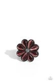 Gemstone Garden - Purple Ring - Paparazzi Accessories Ring Bedazzle Me Pretty Mobile Fashion Boutique