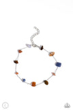 Gemstone Grace - Multi Anklet - Paparazzi Accessories Anklet Bedazzle Me Pretty Mobile Fashion Boutique