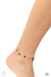 Gemstone Grace - Multi Anklet - Paparazzi Accessories Anklet Bedazzle Me Pretty Mobile Fashion Boutique