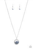 Gemstone Guru - Blue Necklace - Paparazzi Accessories Necklace Bedazzle Me Pretty Mobile Fashion Boutique