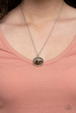 Gemstone Guru - Brown Necklace - Paparazzi Accessories Necklace Bedazzle Me Pretty Mobile Fashion Boutique