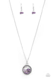 Gemstone Guru - Purple Necklace - Paparazzi Accessories Necklace Bedazzle Me Pretty Mobile Fashion Boutique