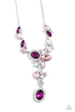 Generous Gallery - Pink Necklace - Paparazzi Accessories Necklace Bedazzle Me Pretty Mobile Fashion Boutique