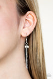 Get A ROAM! - White Necklace - Paparazzi Accessories Necklace Bedazzle Me Pretty Mobile Fashion Boutique