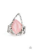 Get The Point - Pink Ring - Paparazzi Accessories Ring Bedazzle Me Pretty Mobile Fashion Boutique