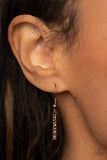 Getting the Hang of Things - Copper Necklace - Paparazzi Accessories Necklace Bedazzle Me Pretty Mobile Fashion Boutique