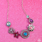 Giddy Garden - Multi Necklace - Paparazzi Accessories Necklace Bedazzle Me Pretty Mobile Fashion Boutique