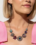 Giddy Garden - Multi Necklace - Paparazzi Accessories Necklace Bedazzle Me Pretty Mobile Fashion Boutique