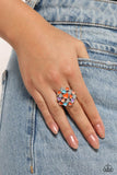 Gimme Some Lovin - Orange Ring - Paparazzi Accessories Ring Bedazzle Me Pretty Mobile Fashion Boutique