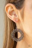 Girl Of Your GLEAMS - Silver Earrings - Paparazzi Accessories Earrings Bedazzle Me Pretty Mobile Fashion Boutique