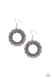 Girl Of Your GLEAMS - Silver Earrings - Paparazzi Accessories Earrings Bedazzle Me Pretty Mobile Fashion Boutique