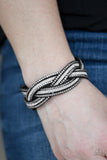 Girls Do It Better - Silver Bracelet - Paparazzi Accessories Bracelet Bedazzle Me Pretty Mobile Fashion Boutique